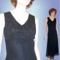 Layered Black Chiffon Gown - So alluring by FORWEAR  - Retail $220 - YOUR PRICE $32.99 - sz 10