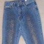 Hollywood Designer Jeans wGlitter Legs - YOUR PRICE $9.99 - Girls 16, Ladies XS