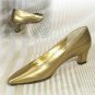 Coppery Gold Pumps - Classic Beauties - by A'Mano USA - Retail $116 - YOUR PRICE $17.99 - 7 AAA