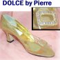 Vintage '60s Gold Lame wRhinestone Cinderella Pumps - UNWORN - USA-made - YOUR PRICE $18.99 - 6.5