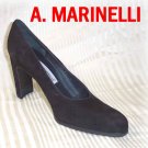 Sophisticated Charcoal Suede Pumps by A. Marinelli - Retail $105 - YOUR PRICE $12.99 - sz 7