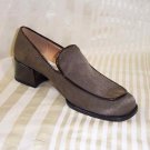 Sacha Satin wPatent Loafers in Latte Brown - Retail $110 - YOUR PRICE $18.99 - sz 6.5