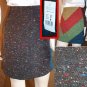 Tweedy Chevron Skirt by Dorothy Schoelen - Retail $198 - YOUR PRICE $19.99 - sz 8