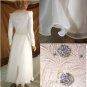 Billowy Ivory Princess Gown wSequins Rhinestones - Retail $950 - Your Price $149.99 - sz 4