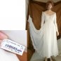 Billowy Ivory Princess Gown wSequins Rhinestones - Retail $950 - Your Price $149.99 - sz 4