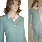 Bernard Zins France Linen-Silk Blazer - Seafoam - $54.99 - Retail $488 - sz 6