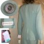 Bernard Zins France Linen-Silk Blazer - Seafoam - $54.99 - Retail $488 - sz 6