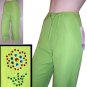 David Albow Lime Capris pants wRhinstone accent - $16.99 - Retail $130 - sz 6