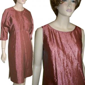3pc Crinkle Tent Dress Suit in Blush Rose by TRU Supply - $29.99 - retail $245 - sz M