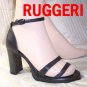Rugerri Italy Bad Girl Mary Jane Pumps Sandals - Black - $26.99 - sz 9.5