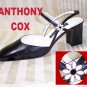 Anthony Cox Black Singlback Pumps - Embellished - $24.99 - sz 7.5