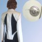 MOSHARY '70s Black-White Wool Pant Suit UNWORN w$567 tags - Your price $49.99 - M