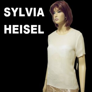 Sylvia Heisel Silk Chiffon Haute Couture Blouse - $39.99 - Retail $330 - sz 6