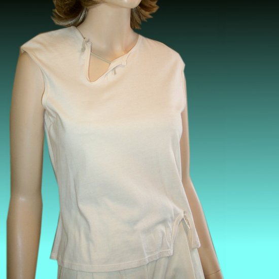 Deconstructed Knit Top by Tru Supply * sz XS * YOUR PRICE $9.99 in Vanilla