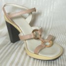 Manufacture D'Essai Italian Gladiator Sandals Heels - sz 7 * YOUR PRICE $19.99 - retail $138