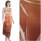 Barry Bricken * BurnOut Liquid Silk MaxiDress * YOUR PRICE $45.99 - Retail $405 * sz S