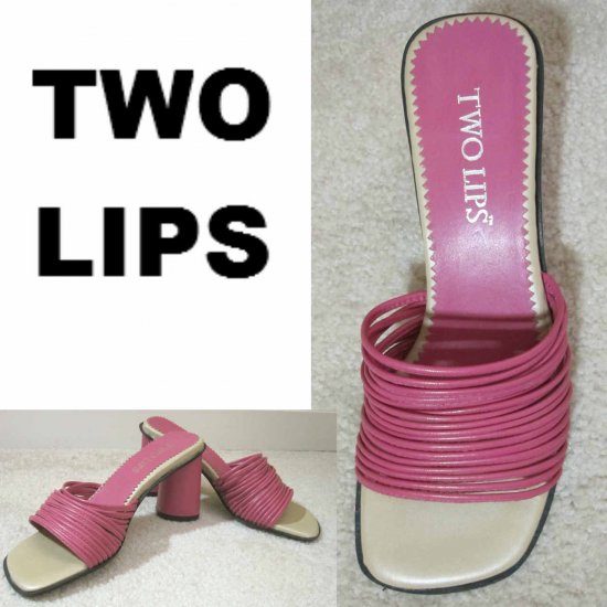 sz 5.5 - FUTURISTIC Sandals Pumps Heels - $12.99 - Punk Pink - Made in Brazil