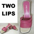 sz 5.5 - FUTURISTIC Sandals Pumps Heels - $12.99 - Punk Pink - Made in Brazil