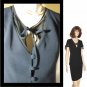 Retail $655 - sz 8 - ROUGE A LEVRES Italian 2pc Dress Suit - YOUR PRICE $159 - Black