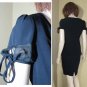 Retail $655 - sz 8 - ROUGE A LEVRES Italian 2pc Dress Suit - YOUR PRICE $159 - Black