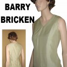 BARRY BRICKEN Silk Sleeveless Blouse Retail $100 - Mint - sz XS