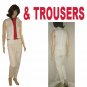 TROUSERS by Morrissey - Pants & Blouse-Vest - Retail $260 - sz 4 - white