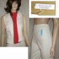 TROUSERS by Morrissey - Pants & Blouse-Vest - Retail $260 - sz 4 - white