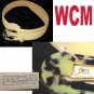 WCM New York - Belt wFaux Tortoise Buckle - Retail $62 - waist 25-29