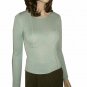 IRIS SINGER * Body-Hugger Bulky PulloverSweater - Mint - sz S