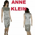 ANNE KLEIN VaVaVoom Satin Dress - sz 6 - Your Price $54.99 - Retail $323