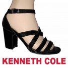 sz 9-1/2 - KENNETH COLE Black Velvet Pumsp 3-1/2" heel $39.99 - Retail $245