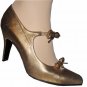 PILIPPE MODEL Paris Couture Pumps 10B Gold - Your Price $59.99 - Retail $375