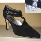 Handmade Italian Black Suede Pumps $69.99 - Retail $450 - sz 10