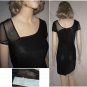 sz 4 - Curve-hugging Spandex Cocktail Dress - black by Bibbo $29.99 - MSRP $212