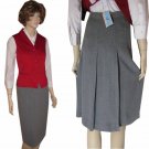 sz 4 RENFREW Figure-Flaw Hiding Back Pleat Skirt $29.99 - Retail $187