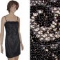 sz 6 KATHLIN ARGIRO Black Lace Overlay Slip Dress $49.99 - List Price $380