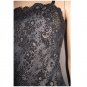 sz 6 KATHLIN ARGIRO Black Lace Overlay Slip Dress $49.99 - List Price $380