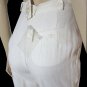 sz 4 MICHAEL KORS Off-White Italian Linen Pants $49.99 - List Price $305