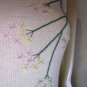 sz M Embroidered Knit Camisole Top in Pastel by Christine Phillipe