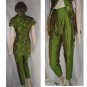 sz 6 PETROVITCH & ROBINSON Paris Silk Pant Suit $99 - LIst Price $870