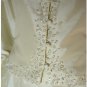 sz 8 MARISA BARATELLI Vanilla Silk Formal Suit $169.99 - List PRice $886