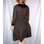 Bavarian Winter Dirndl wVelvet & TRACHTEN CHAIN bodice - Bust 33