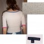 BETTE PAIGE Curve-Enhancing Boat Neck Sweater in Cream - Size M-L Retail $132 - Your price $27.99