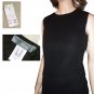 ALBERTA FERRETTI Italian Black Linen 2pc Dress COUTURE Retail $1450 Your Price $299 size 89