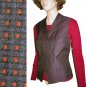 ELLEN TRACY - LINDA ALLARD Silk Blend Tuxedo Vest - 4P $24.99 - Retail $205