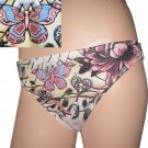 New VICTORIA'S SECRET "Lucky Brand" Bikini Bottoms BUTTERFLIES &  HEARTS small
