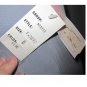 New DUE per DUE 100% Sueded Silk Executive Skirt in Light Blue Size 6