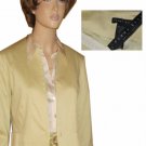 PERRY ELLIS Stretch Cotton Blazer - Vanilla sz 4 $22.99 - MSRP $168