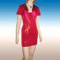 Haute Couture ANA LOCKING Color Block Sheath Cocktail Dress Red sz 8 $89.99 - Retail $480