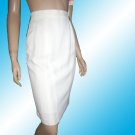 CITI YANSI FUGEL Off-White Exec Career Skirt sz 8 - $19.99 - Retai $168